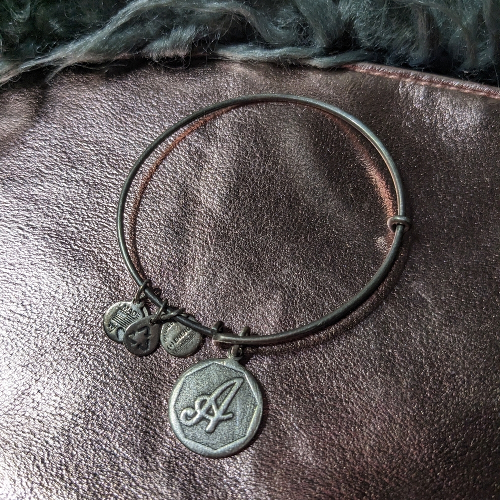 Alex and Ani bracelet "A"